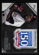 2019 Topps 150th Anniversary Manufactured Patches #AMPPM Pedro Martinez - NM-MT