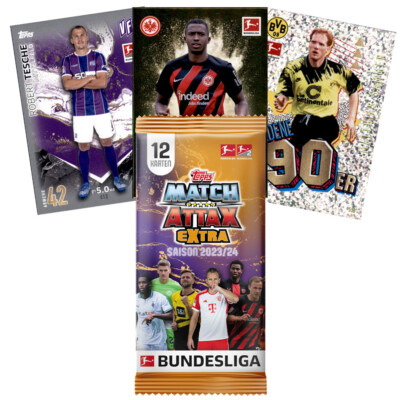 Topps Match Attax Bundesliga Extra 2023/2024 Karten 551-629 + Limitierte Karten