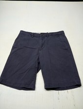 Old Navy Men's Blue Ultimate Slim flat front 8" inseam shorts - size 32