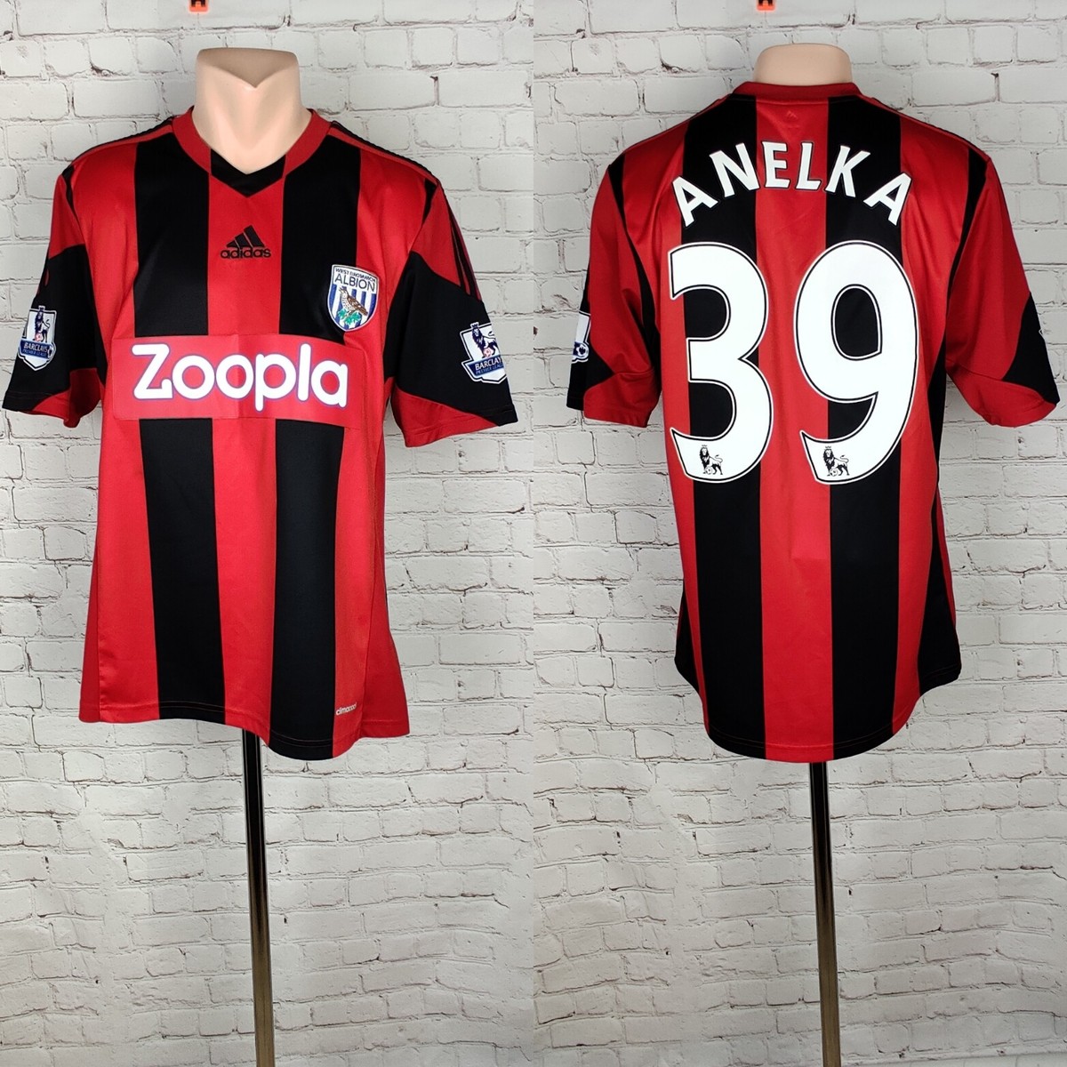 14/15 adidas ウェストブロムウィッチアルビオン ユニフォーム 14/15 adidas ウェストブロムウィッチアルビオン ユニフォーム