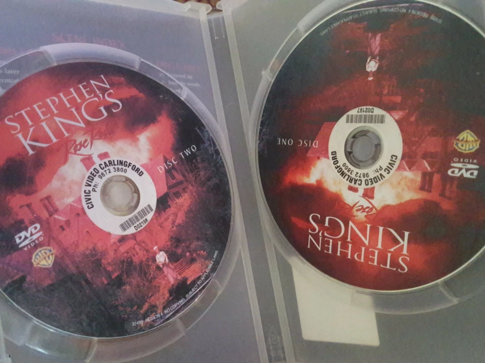 STEPHEN KING'S ROSE ROJO DVD RARO 2002 MINISERIE DE TV NANCY TRAVIS & DAVID DUKES Foto 3 de 3