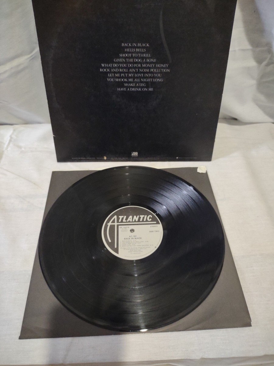 AC/DC - Back In Black - Stereo, Specialty Pressing, Embossed