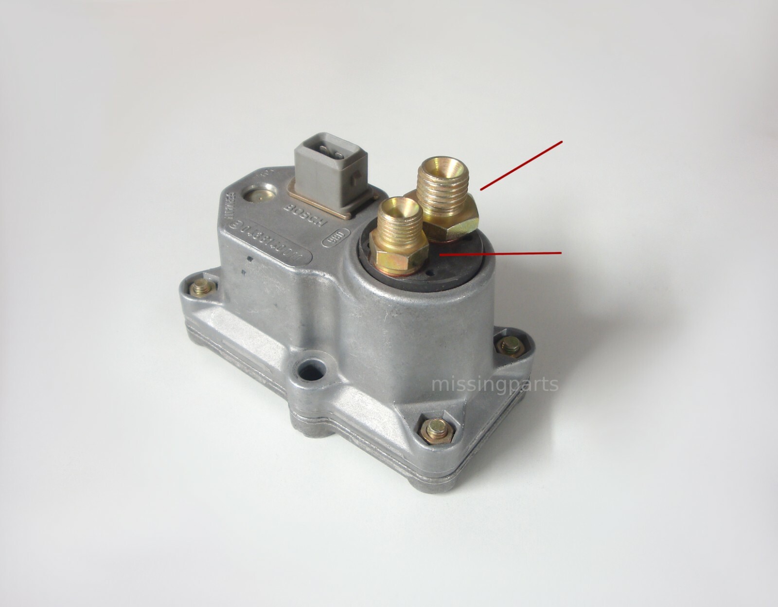 Fuel Distributor Warm Up Regulator Screw Connection Adapter for K