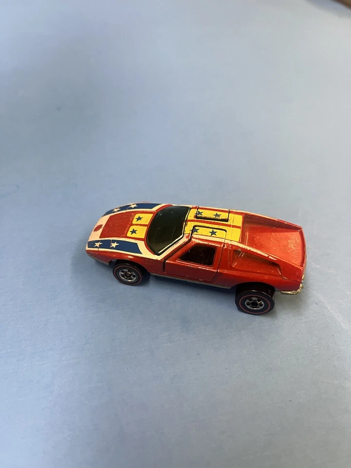 Hot Wheels Redline Mercedes C-111, esmalte rojo con tampo estrella Mercedes Benz, muy buen estado Foto 4 de 4