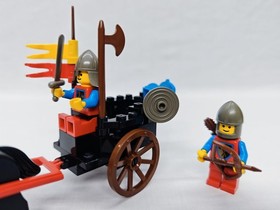 Lego 6022 Knights - Horse Cart / Horse Cart *Used* with *Instructions*