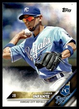 2016 Topps Omar Infante Kansas City Royals #34