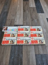 Large Lot Of Vintage Flashbulbs General Electric GE 5 Camera Flash Bulbs More