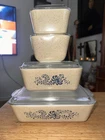 vintage homestead pyrex set