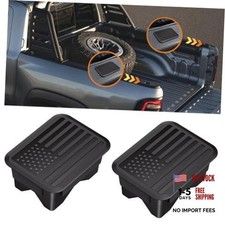 Ram 1500 Bed Rail Caps Covers, Stake Pocket Compatible with Dodge Ram Black