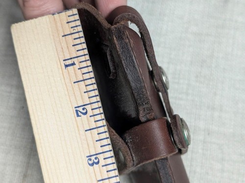 HUNTER snapoff belt ROUGH RIDER heritage 6.5" leather gun holster 110052 leather - Picture 7 of 9