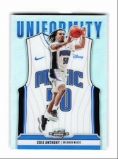 2020-21 Panini Contenders Optic Uniformity Silver Cole Anthony RC