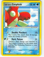 Team Aqua's Corphish - 26/95 Team Magma vs Team Aqua - Pokémon TCG - 2004 on eBay