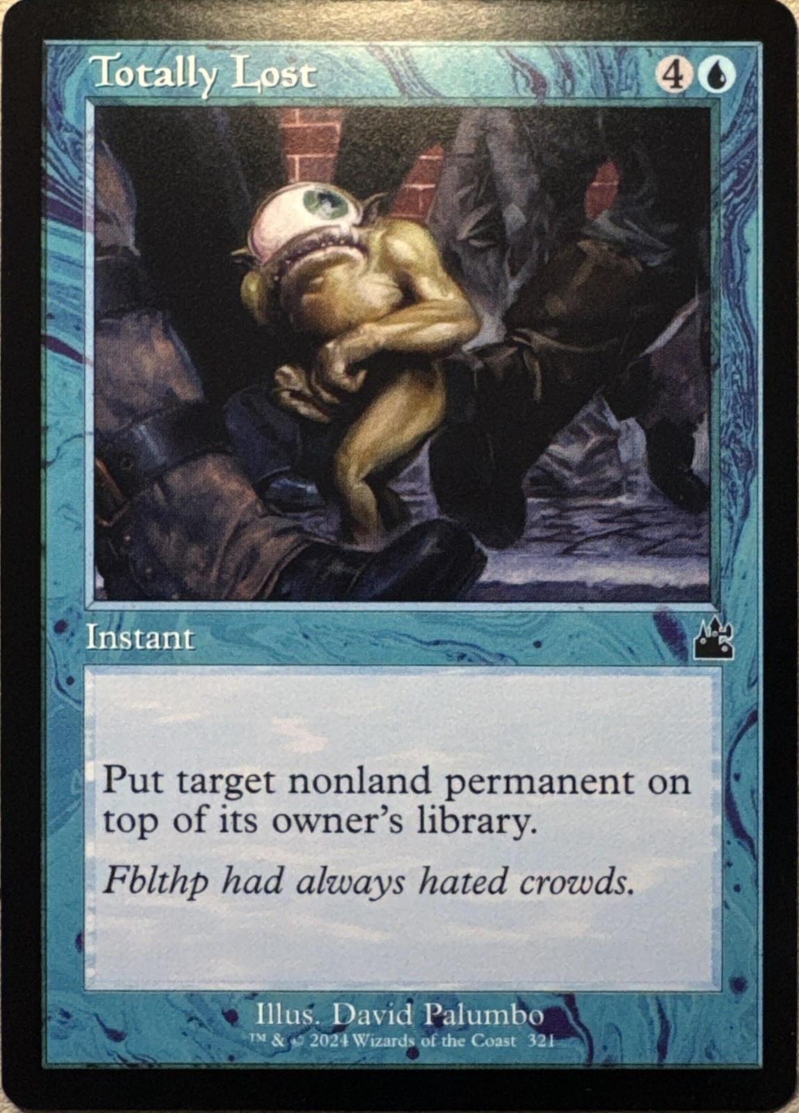 Totally Lost (Retro Frame) C Ravnica Remastered 321 NM