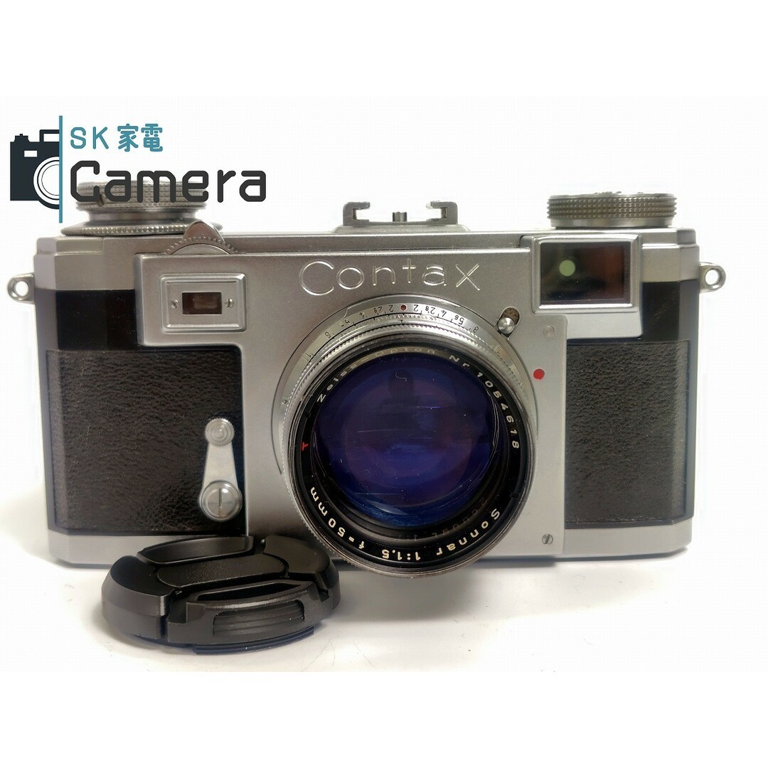 ZEISS IKON CONTAX IIa + Sonnar 50ｍｍ Zeiss Ikon Contax Iia Sonnar 50Mm F1.5 T Color Dial