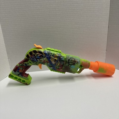 Hasbro Nerf Zombie Strike Hammershot Blaster Green, MPN A4837