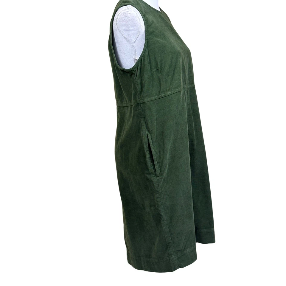 Vestido recto de pana Boden DO392 Pia, preppy, universitario, capas, retro/mod Foto 3 de 4