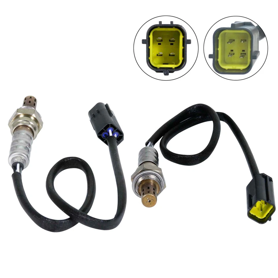 2Pcs Upstream & Downstream O2 Oxygen Sensor For 2001 2002 2003 Kia Rio 1.5L 1.6L - Image 3 of 4