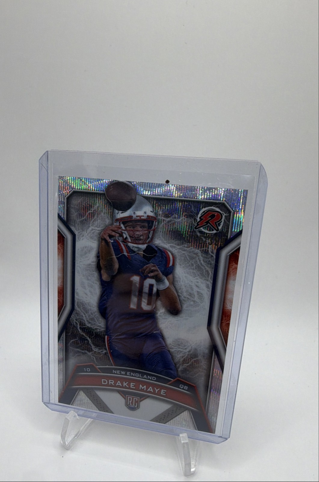 2024 Topps Resurgence - Rookies Drake Maye #164 Surge Refractor /399 (RC)