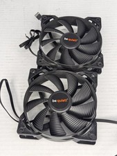 Be Quiet Two Pack Pure Wings 3, 120mm PWM Case Fan High Performance Cooling Fan