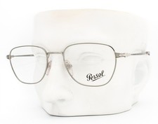 Persol Eyeglasses FramePO2447-V 1077 Glasses Polished Silver 54-20-145 No Case