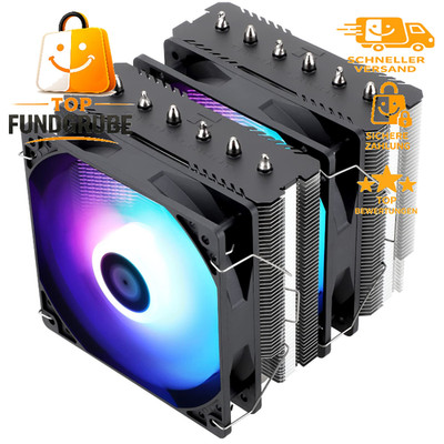 CPU-Luftkühler Peerless Assassin 120 SE ARGB 6 Heatpipes Dual 120mm für AMD