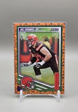 2025 Score - Joe Thomas #59 Pumpkin - CLEVELAND BROWNS LEGEND!! 