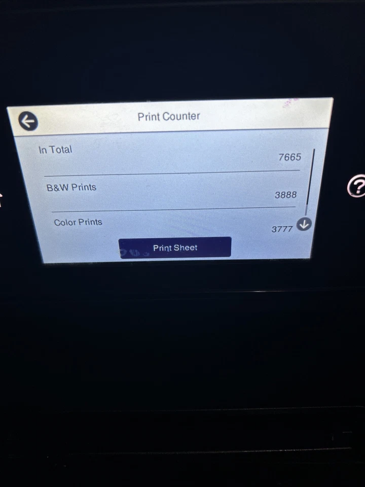 Epson Workforce Pro WF-4834 All-in-One Inkjet Printer, Scanner, Copier No Toner - Image 2 of 4