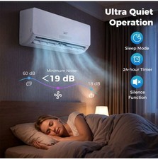 9000 BTU Mini Split Air Conditioner & Heater indoor unit only 