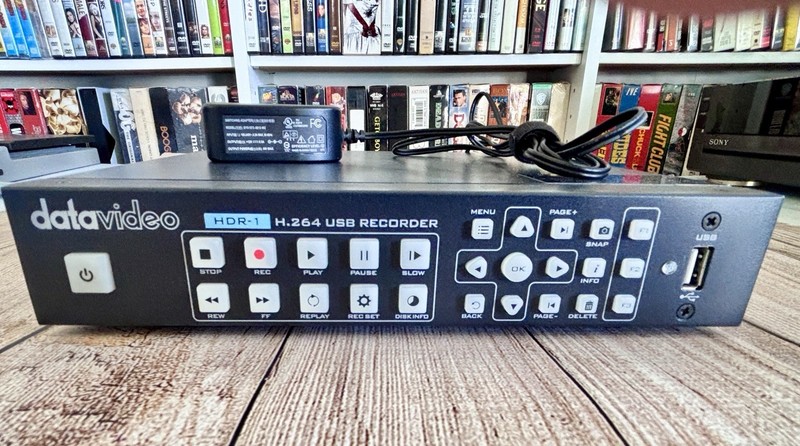 Datavideo HDR-1 H.264 USB HD / SD Recorder Data Video w/ Power Supply HDR1