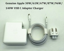 Genuine 30W/61W/67W/87W/96W/140W USB C Adapter Charger Apple MacBook Air Pro OEM