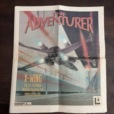 Lucasarts “The Adventurer” Magazine / Company Store Catalog #4 Star Wars X-Wing