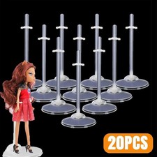 20Pcs Doll Display Holder for 11''-13'' Dolls Transparent Model Support Stand