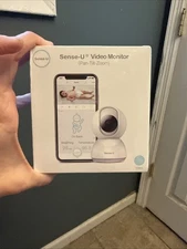 Sense-U Baby Video Monitor, Pan Tilt Zoom Motion Tracking 1080p 2-Way Talk New