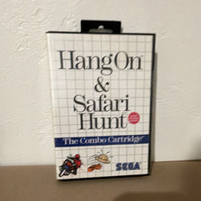 SEGA Hang-On & Safari Hunt Combo Cartridge w/ Case