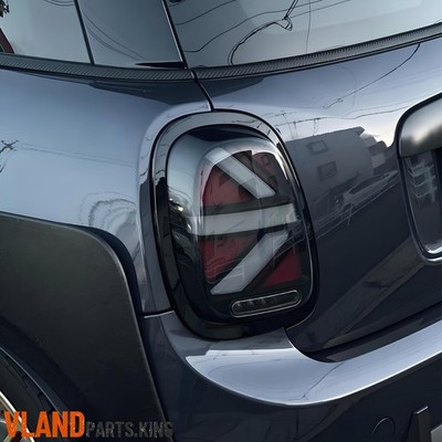 LED Tail Lights SMOKED For 2014-2020 Mini Cooper F55 F56 W/Start-up Animation