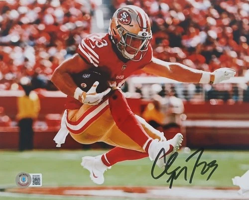 Christian McCaffrey Signed 8x10 Photo - Beckett BAS Authentic Autograph