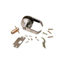 Parker Privacy Lever Lockset with Push Lock Includes thrubolt Kit