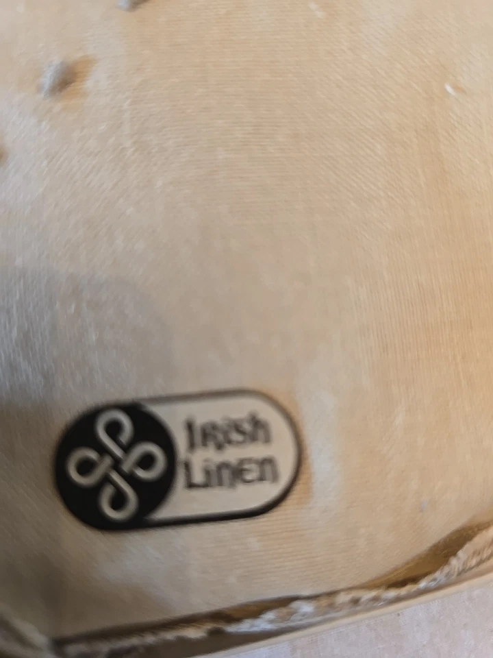 Vintage Irish Linen Tea Set, 4 Napkins And Tray Cloth. Still In Original Packing - Image 3 of 4