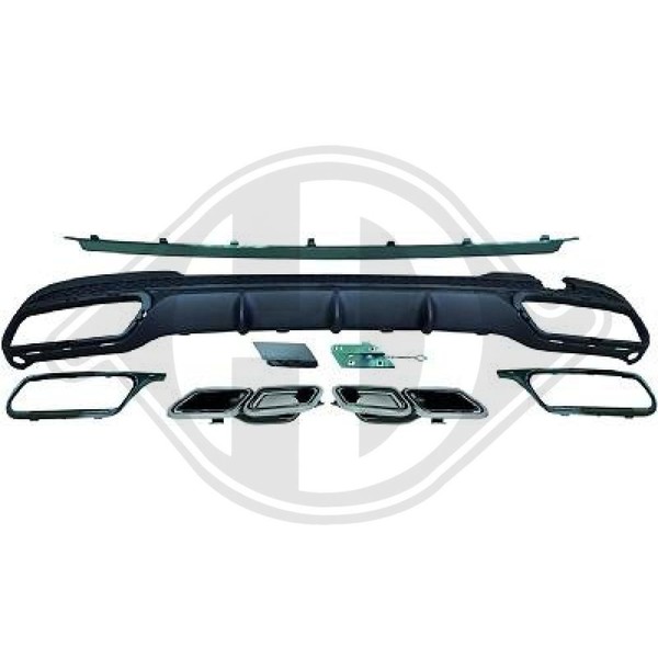 1617258 Blende, StoßFäNger Hinten FüR MERCEDES-BENZ E-CLASS (W212)-image