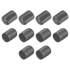 10pcs Rubber End Caps 15mm ID Round Tube Bolt Cap