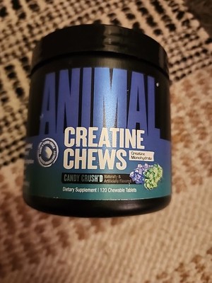 Creatine Chews, Candy Crush'd, 120 Chewable Tablets