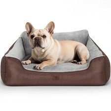 Medium Dog Beds, Calming Anti-Anxiety Pet Bed for Small Dogs, Dog Beds for Sm...