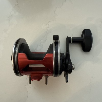 Newell S338-5 Fishing Reel With Accurate Red Frame & Metal Spool Ready 2 Fish!