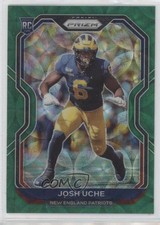 2020 Panini Prizm Rookie Green Scope Prizm 53/75 Josh Uche #369 1pd