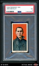 1909 T206 Jake Beckley American Association - Kansas City HOF PSA 5 - EX