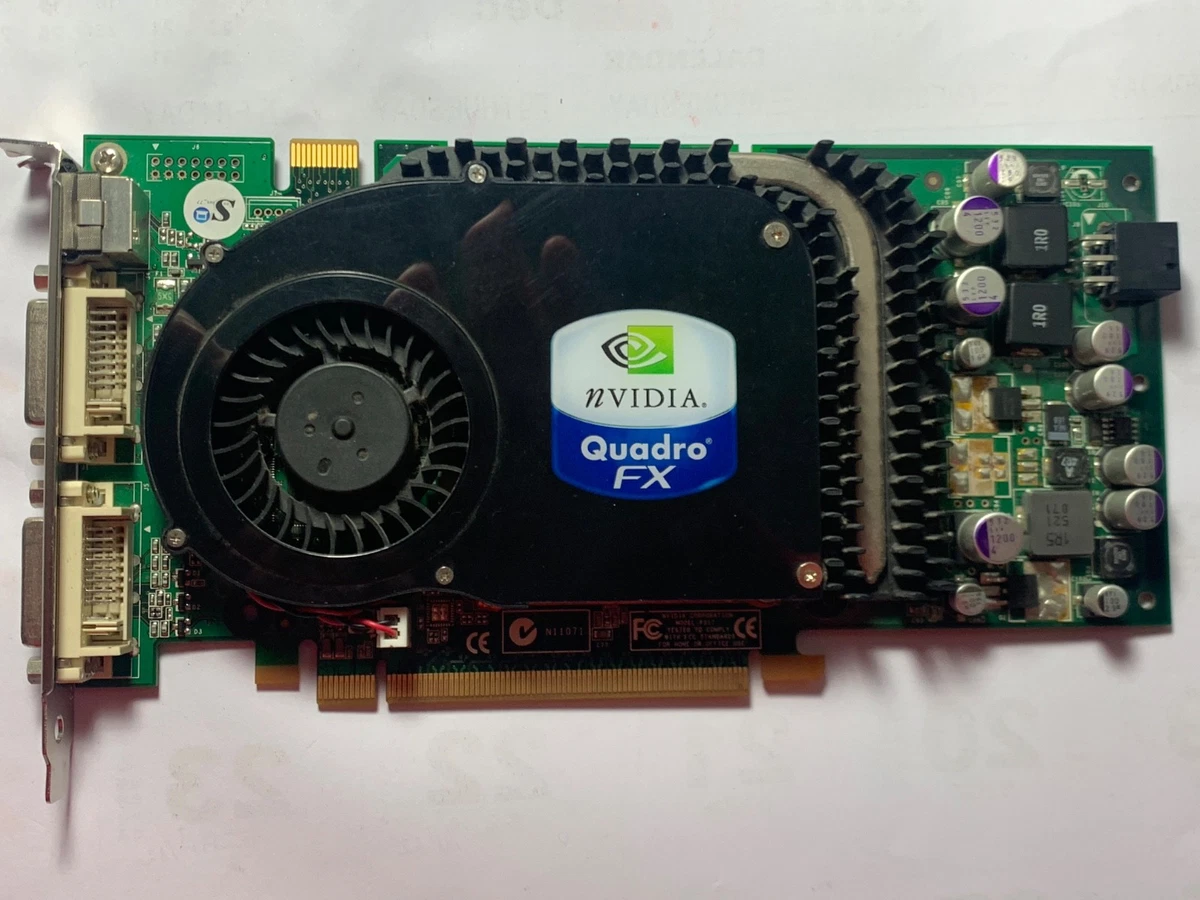 NVIDIA Quadro FX 3450 NVIDIA 256 MB Memory Computer Graphics Cards