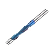 1/4'' Milling Spiral Flush Trim Solid Carbide Up-Cut Router Bit For Woodworking.