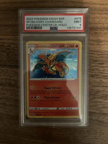 New ListingPokémon Special Delivery Charizard SWSH075 Promo Holo PSA 9 SWSH 2022
