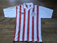 NOS RARE Vtg 70s Liga Paraguaya Futbol World Cup Soccer Jersey Single Stitch HTF