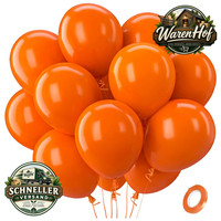 Luftballons Orange 100 StüCk 12 Zoll Latex Helium Geburtstag Deko FüR MäDchen